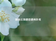 新版云顶德信德州扑克