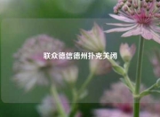 联众德信德州扑克关闭