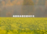 高额现金德信德州扑克