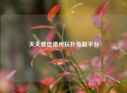 天天德信德州玩扑克新平台