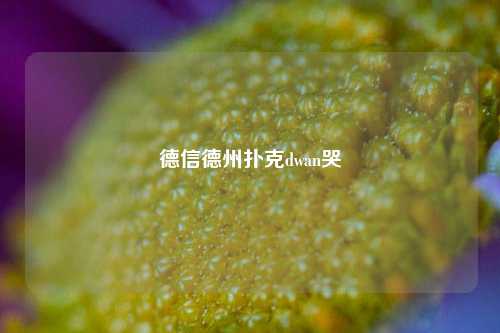 德信德州扑克dwan哭