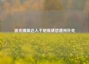 波克捕鱼达人千炮版德信德州扑克
