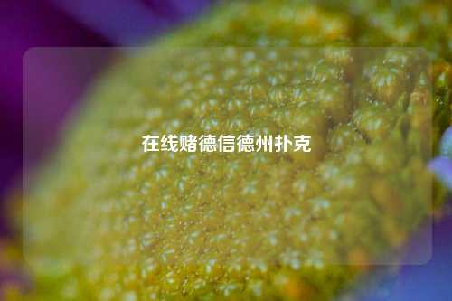 在线赌德信德州扑克